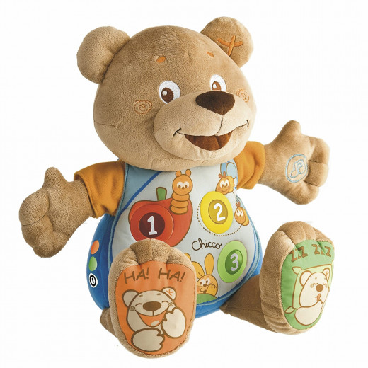 Chicco Teddy Count with Me Bilingual (French/English)