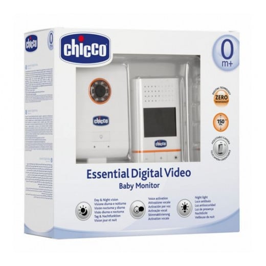 Chicco Baby Monitor Essential Digital Video New Frequency Band