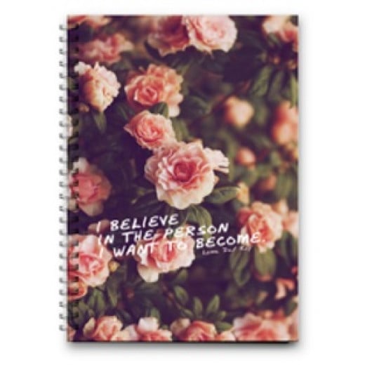 Mofakera - I Believe Wire Notebook - 100 Pages - 23X17cm
