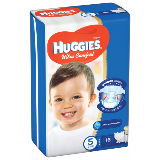 Huggies Convenience Size (5) 12-22KG 16 Diapers