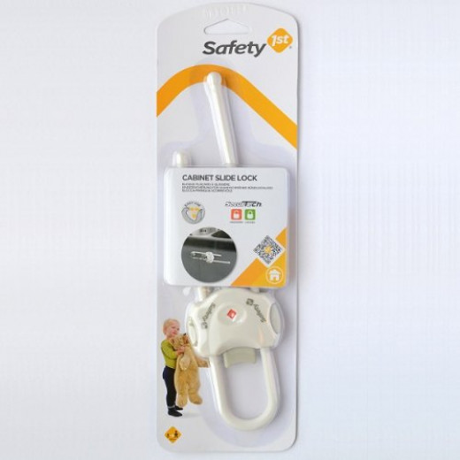 Safety 1st Cabinet Slide Lock White