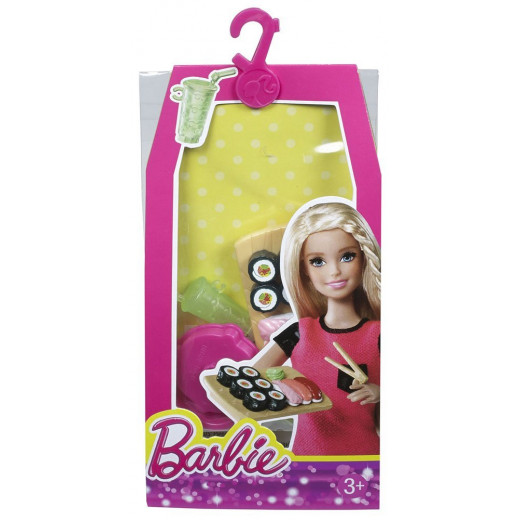 Barbie Doll Sushi Barbie Mini House Accessory Pack - Sushi Set