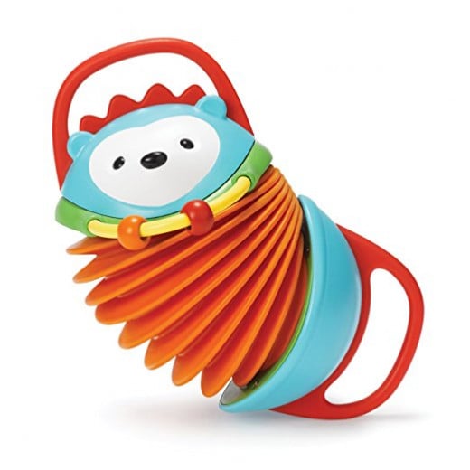 Skip Hop Baby Explore and More Musical Instrument Accordion Toy, Multi, Hedgehog