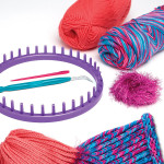 Shimmer & Sparkle Cra-Z-Knit Hat Kit