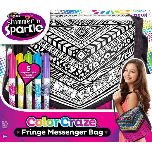 Cra-Z-Art Shimmer N Sparkle Fringe Bag