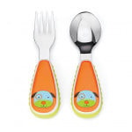 Skip Hop Zootensils Fork And Spoon - Dog