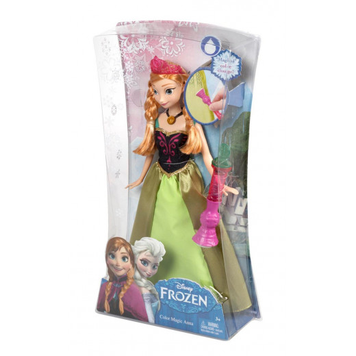 Disney Frozen Color Change Anna Fashion Doll