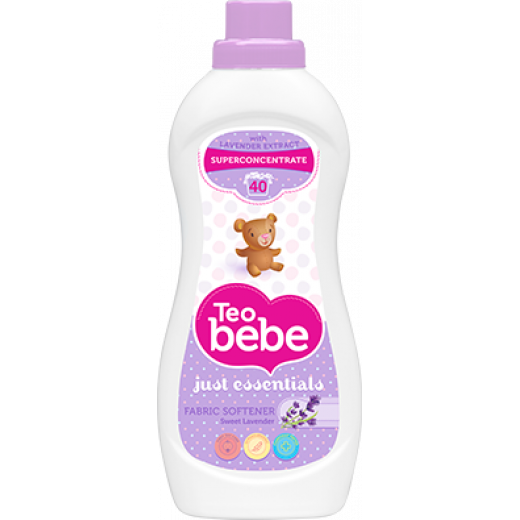 Teo Bebe Detergent And Fabric Softener Super Concentrated 1 Liter (Lavender)