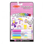 melissa & doug On the Go Magicolor Color-Your-Own Sticker Pad - Princesses, Animals, and Fairies