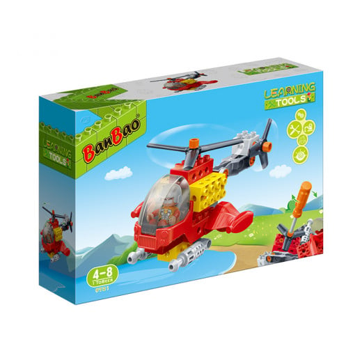 Banbao Learning Tools Helicopter 18 Pcs