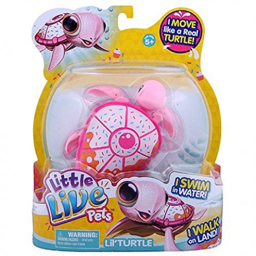 Little Live Pets Lil' Turtle - Pink