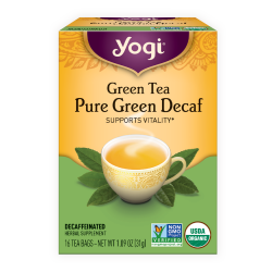 Yogi Tea, Green Tea  Pure Green Decaf - 31g