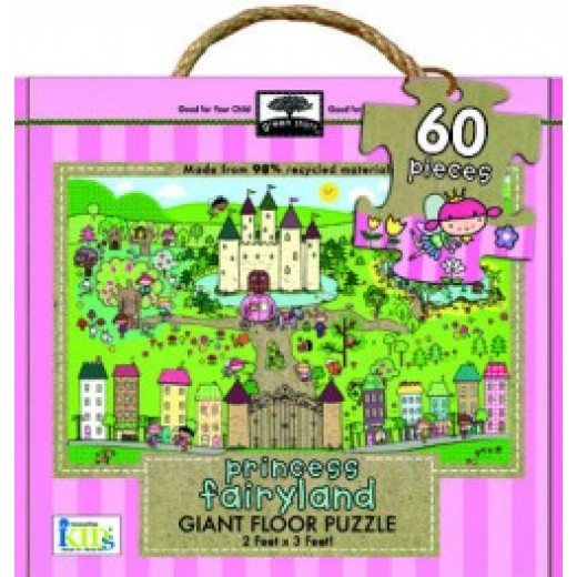 Innovative Kids Green Princess FairyLand Puzzles