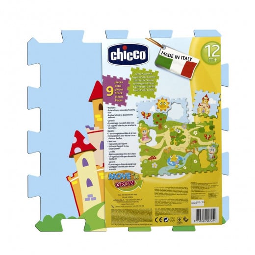 Chicco Toy Puzzle Play Mat Castle 9pcs