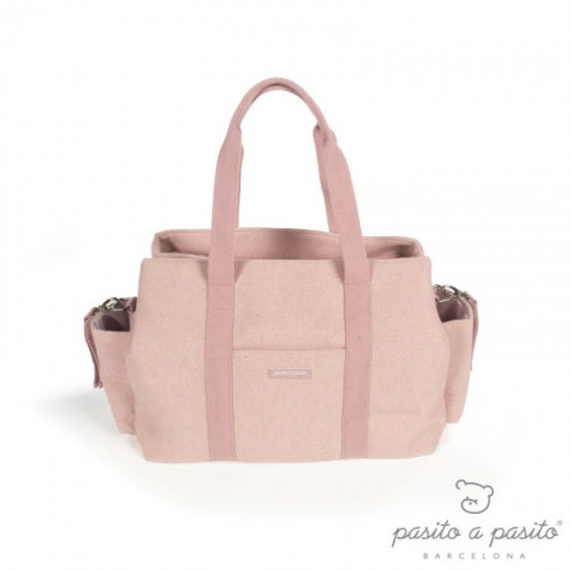 Pasito a Pasito Bohemian Pink Nappy Bag with Changing Pad