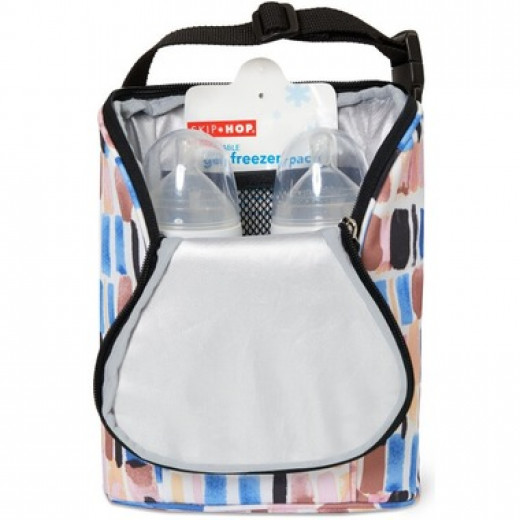 حقيبة حمل زجاجات رضاعة العازلة  للسفر المزدوجة لتدفئة زجاجات الأطفال  من سكيب هوب