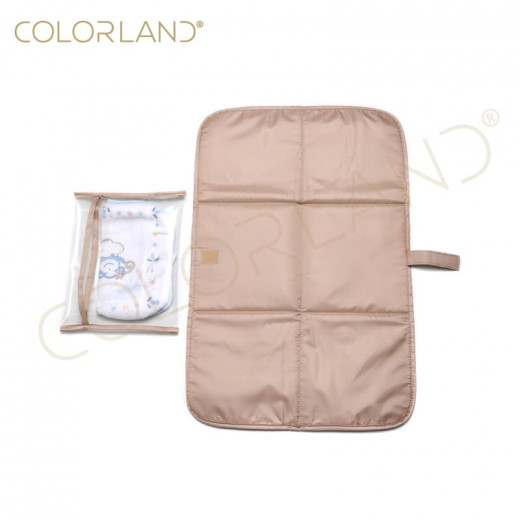 Colorland Mirabelle Faux Leather Diaper Backpack- Flower