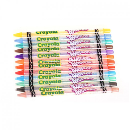 12 Crayola Erasable Colored Pencils 1*24