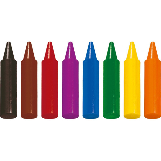كرايولا - 8 أقلام تلوين جامبو ألوان متنوعة