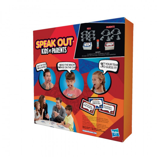 Speak Out Kids vs Parents Game From Hasbro Gaming