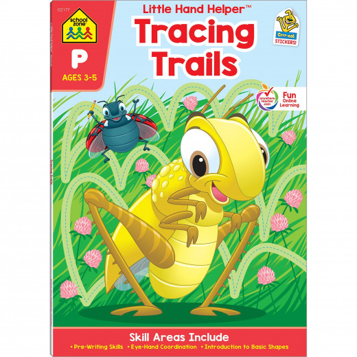 School Zone - Little hand helper tracing trails ages 3-5