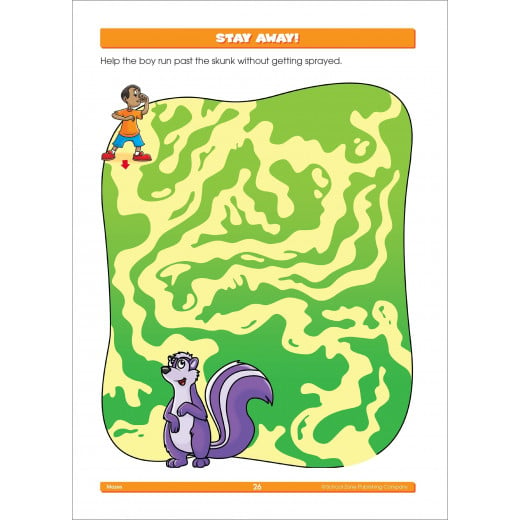 School Zone - Mazes 96 page super deluxe ages 4-6