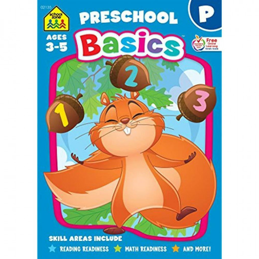 School Zone - Preschool Basics Workbook Ages 3-5