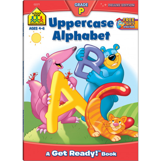 School Zone - Uppercase Alphabet grade p ages 4-6