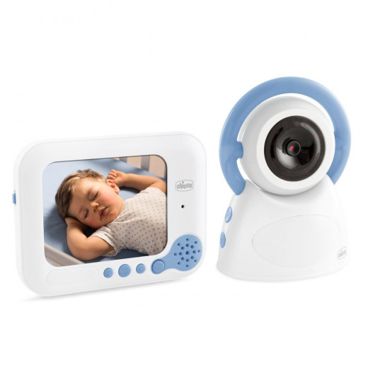 Chicco Video Baby Monitor Deluxe 254, Light Blue