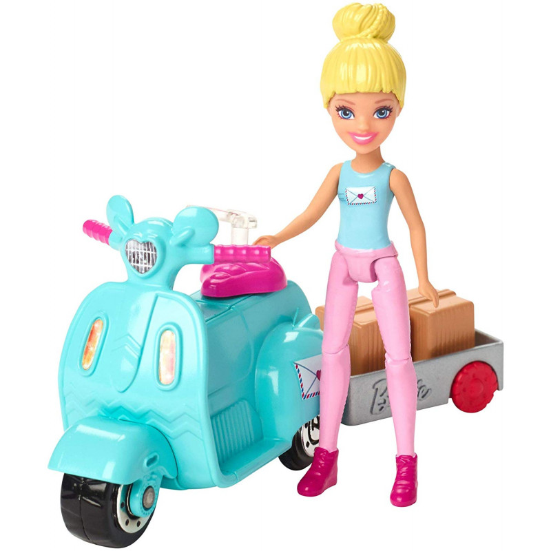 barbie on the go car