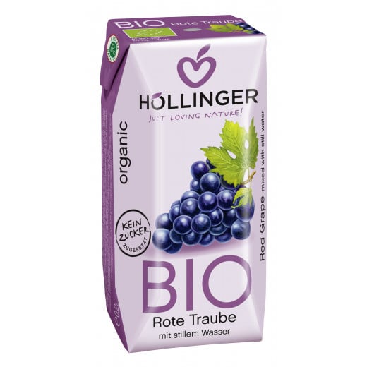 Hollinger Organic Grape Juice 200ml
