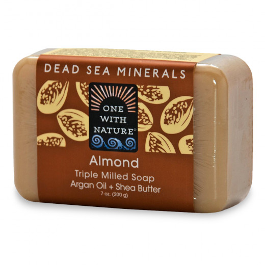 One With Nature Dead Sea Mineral Soap Almond