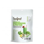Sunfood Superfoods Supergreens & Protein Organic Powder