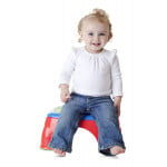 Nuby Step Stool, Red-Blue-Green