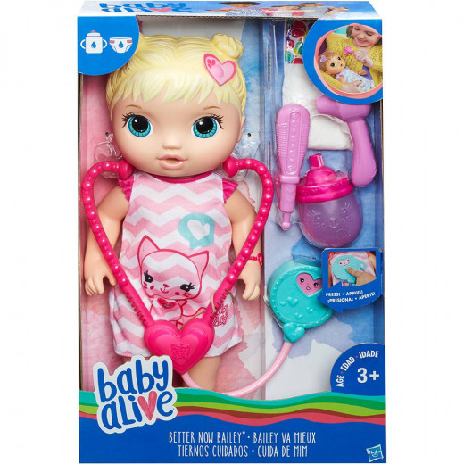 Baby Alive Better Now Bailey - Blonde Hair