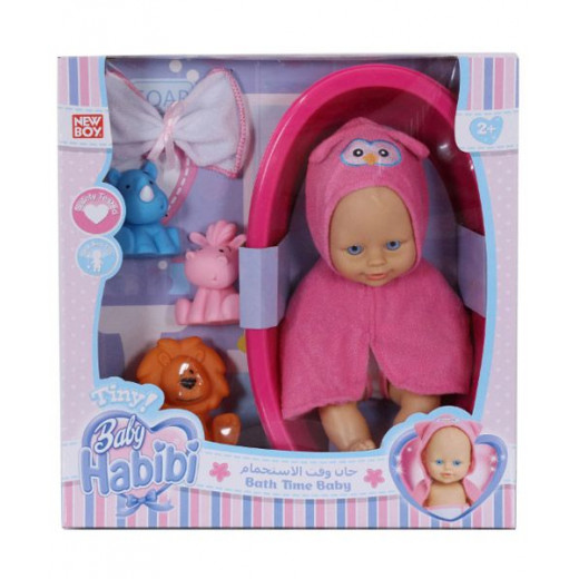 Baby Habibi Basic - 10" Bathtime Baby Pink
