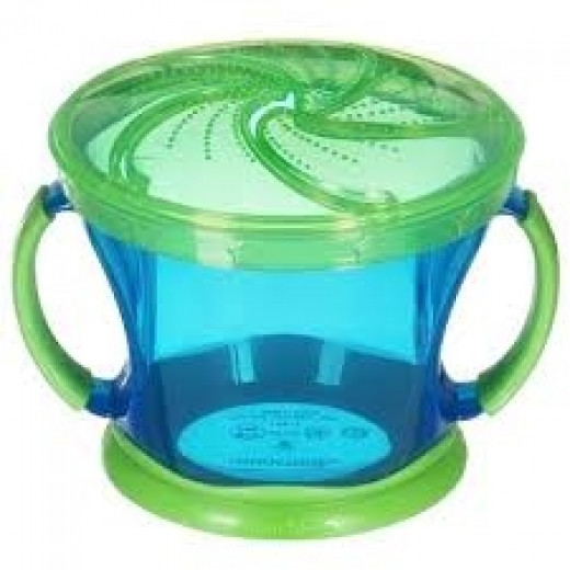 Munchkin Snack Catcher, Green and Blue