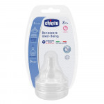 Chicco Well Being Silicone Teat (+2m)