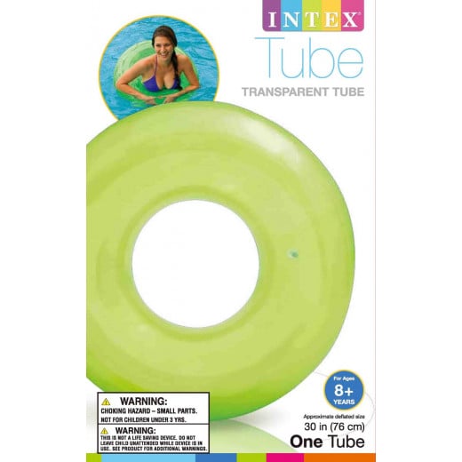 Intex Transparent Tubes, Green Color