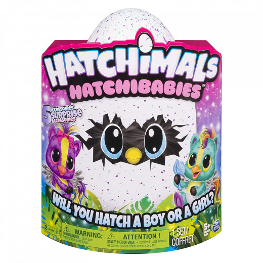 Hatchimals, HatchiBabies Ponette, Hatching Egg with Interactive Toy Pet Baby