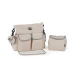 Pasito a Pasito Walking Mum Nordic Baby Beige Changing Bag with Mat