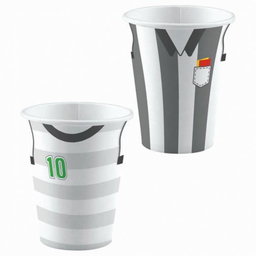 Amscan -  Birthday And Party Football Paper Cups X8 pieces