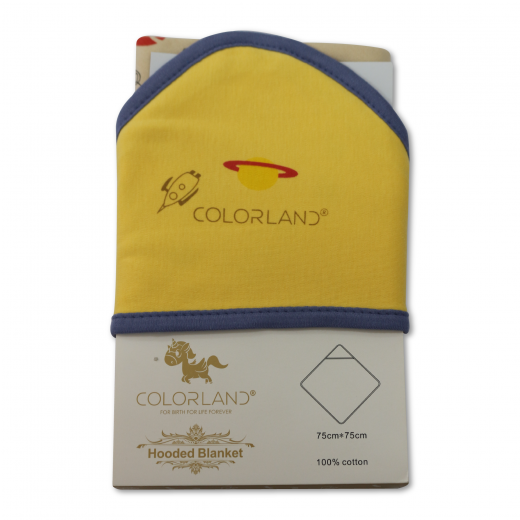 Colorland Dylan Baby Hooded Blanket - The Universe Secret 1 Pc Per Pack