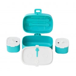 Look Back Lunch Box For Kids, Blue Color