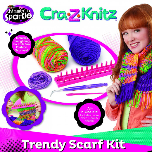 Cra-Z-Art Cra-z-Knitz Scarf Kit