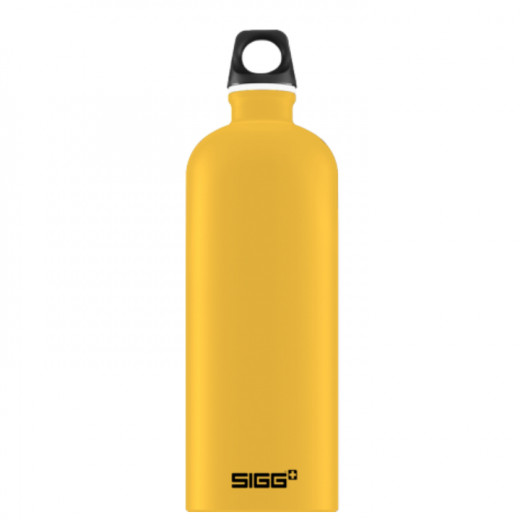 زجاجة مياه سهلة الحمل والتنقل, باللون الاصفر, 0.6 لتر من سيغ