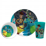 Zak Designs Toy Story 4 Plate, Bowl and Tumbler 3 pcs Window Box