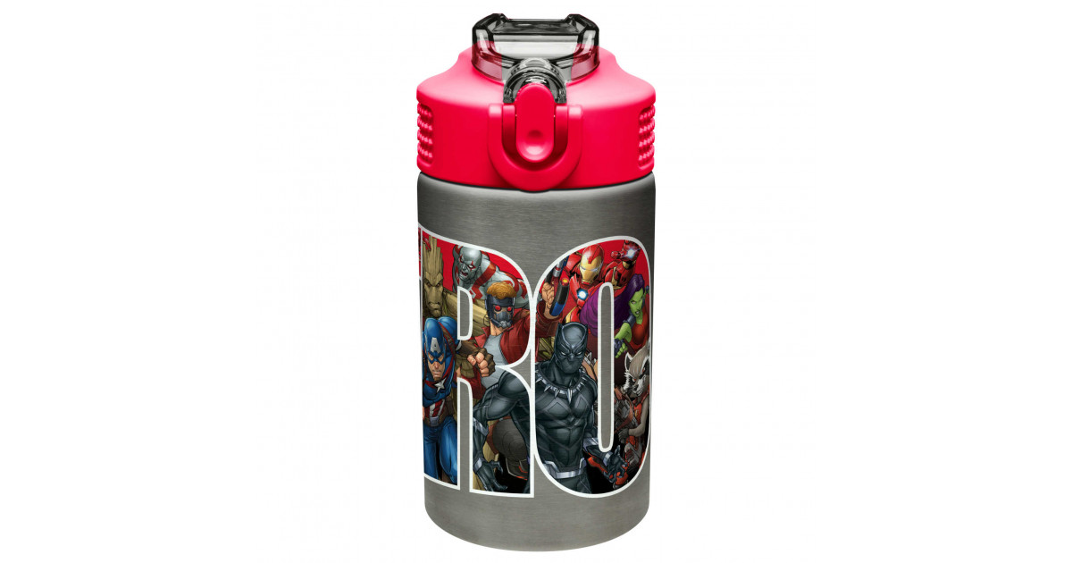 Marvel Comics Classic Spider-Man 13.5 oz Stainless Steel Water Bottle