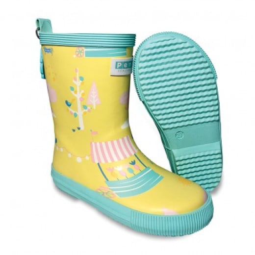 Penny Scallan Gumboot Tall Park Life, Size 25