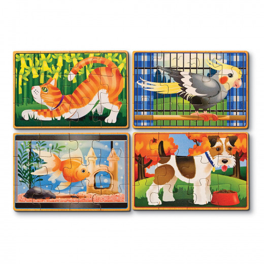 Melissa and Doug Pets Jigsaw Puzzles in a Box